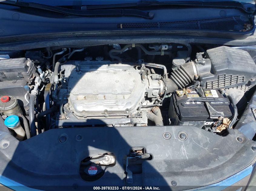 2010 Honda Odyssey Ex-L VIN: 5FNRL3H79AB001359 Lot: 39783233