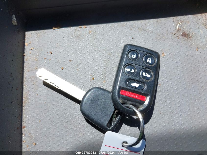 2010 Honda Odyssey Ex-L VIN: 5FNRL3H79AB001359 Lot: 39783233