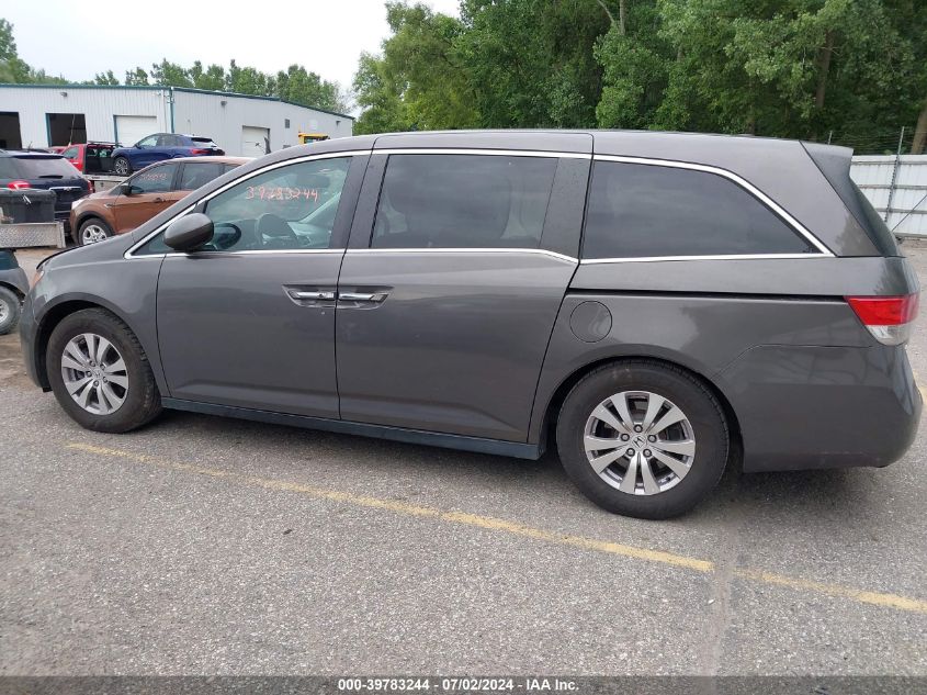 2016 Honda Odyssey Ex-L VIN: 5FNRL5H69GB059550 Lot: 39783244