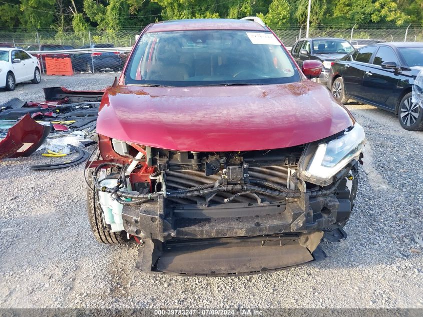 2019 Nissan Rogue Sv VIN: 5N1AT2MT8KC786736 Lot: 39783247