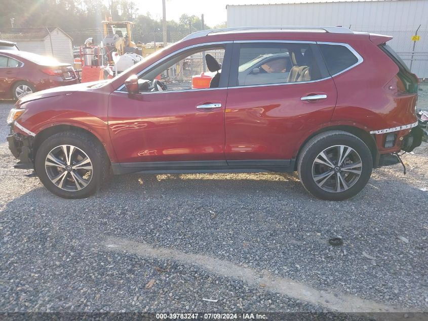 2019 Nissan Rogue Sv VIN: 5N1AT2MT8KC786736 Lot: 39783247