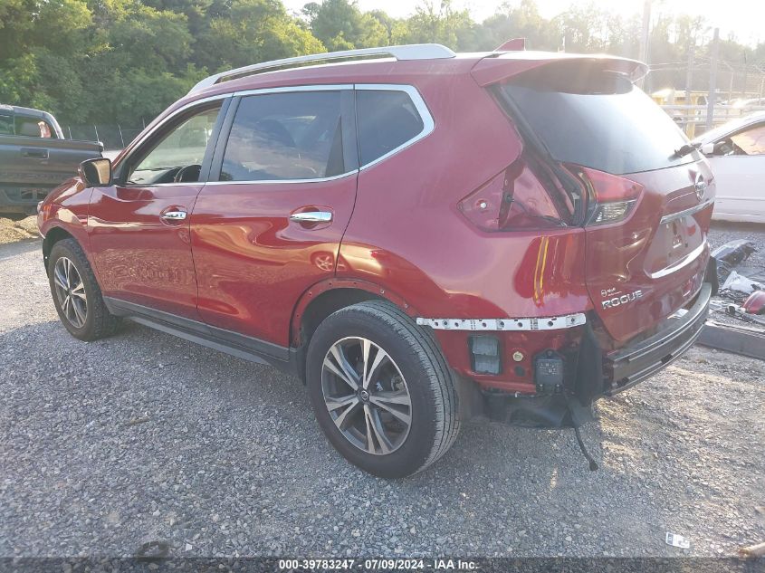 2019 Nissan Rogue Sv VIN: 5N1AT2MT8KC786736 Lot: 39783247