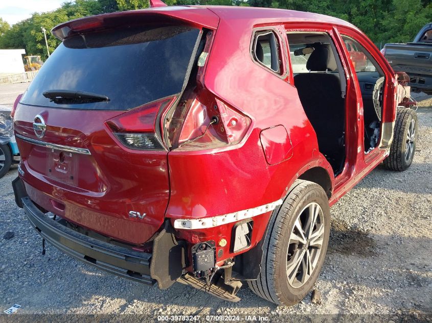 2019 Nissan Rogue Sv VIN: 5N1AT2MT8KC786736 Lot: 39783247