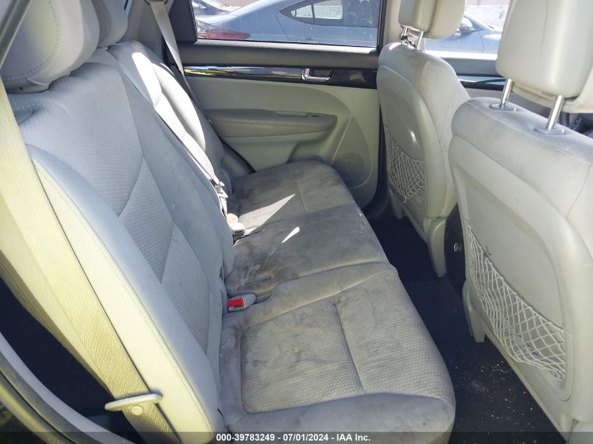 2012 Kia Sorento Lx VIN: 5XYKT3A66CG288884 Lot: 39783249