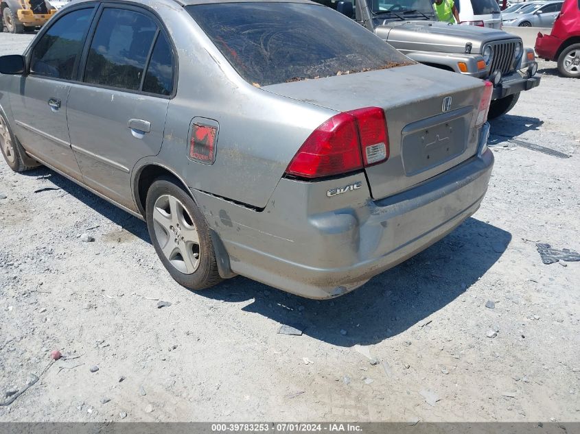 2HGES26764H507830 | 2004 HONDA CIVIC