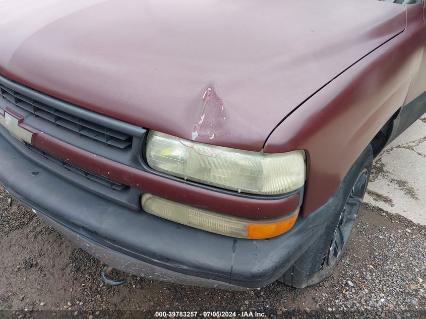 1999 Chevrolet Silverado 1500 VIN: 2GCEK19V2X1278367 Lot: 39783257