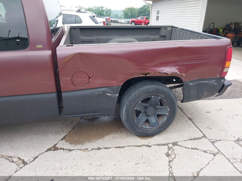 1999 Chevrolet Silverado 1500 VIN: 2GCEK19V2X1278367 Lot: 39783257