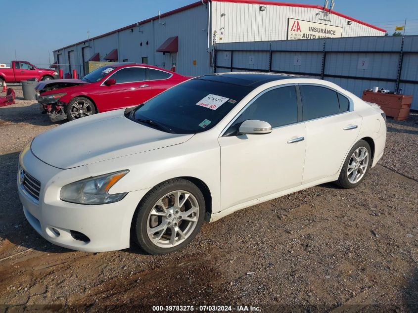 2013 Nissan Maxima 3.5 Sv VIN: 1N4AA5AP1DC819880 Lot: 39783275