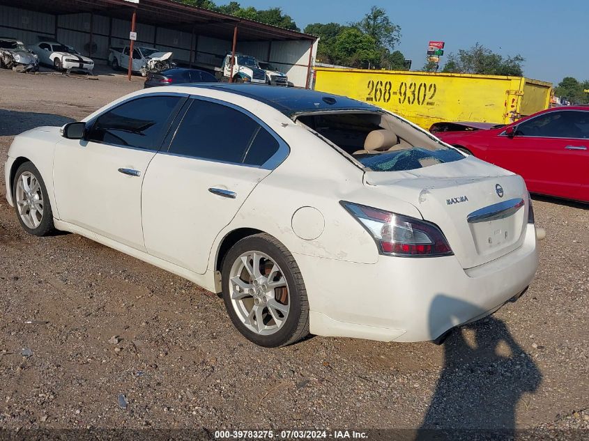 2013 Nissan Maxima 3.5 Sv VIN: 1N4AA5AP1DC819880 Lot: 39783275