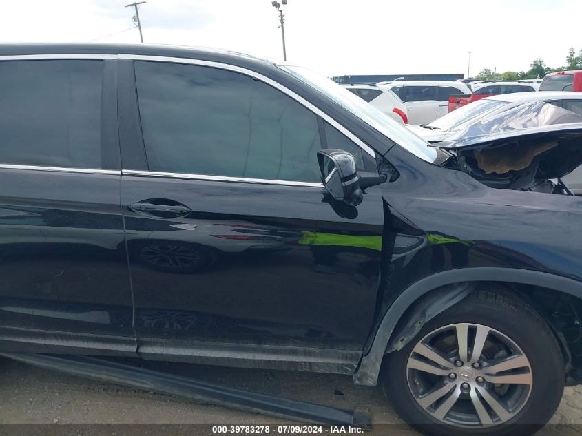 2017 Honda Pilot Exl VIN: 5FNYF6H58HB024354 Lot: 39783278