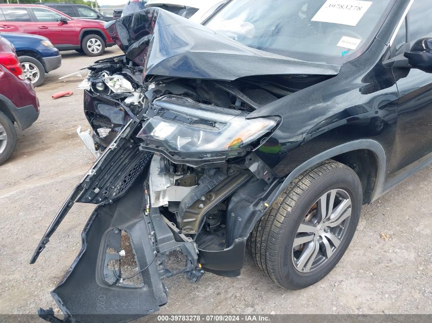 2017 Honda Pilot Exl VIN: 5FNYF6H58HB024354 Lot: 39783278