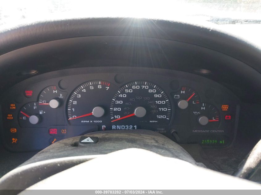 2005 Ford Explorer Limited VIN: 1FMDU75W45UA19447 Lot: 39783282