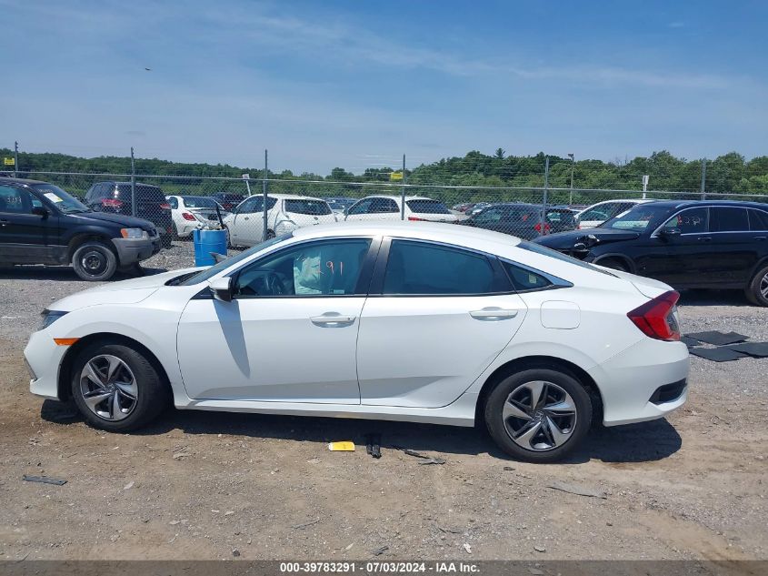 2020 Honda Civic Lx VIN: 2HGFC2F68LH546281 Lot: 39783291