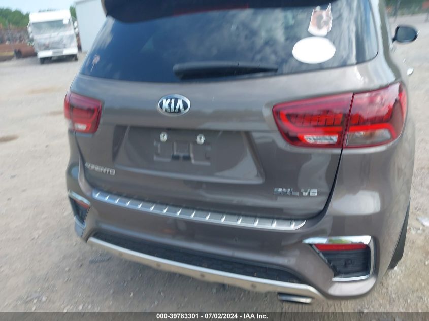 2019 KIA SORENTO 3.3L SXL - 5XYPKDA55KG514613