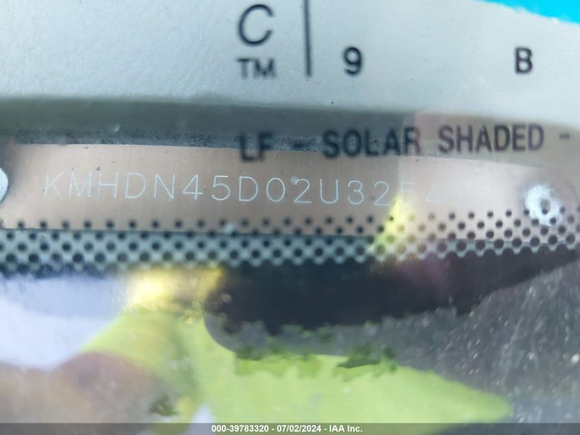 KMHDN45D02U325437 2002 Hyundai Elantra Gls