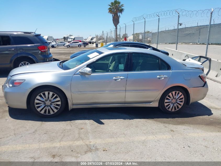 2012 Acura Rl 3.7L Technology Package VIN: JH4KB2F67CC000198 Lot: 39783326