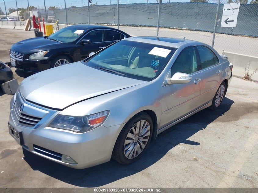2012 Acura Rl 3.7L Technology Package VIN: JH4KB2F67CC000198 Lot: 39783326