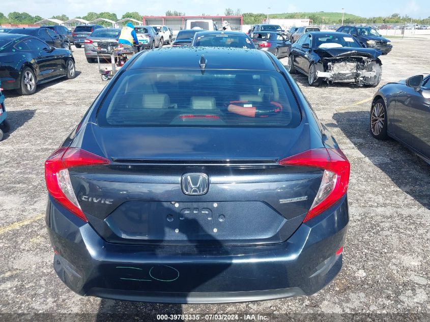 2016 Honda Civic Touring VIN: 19XFC1F91GE040277 Lot: 39783335