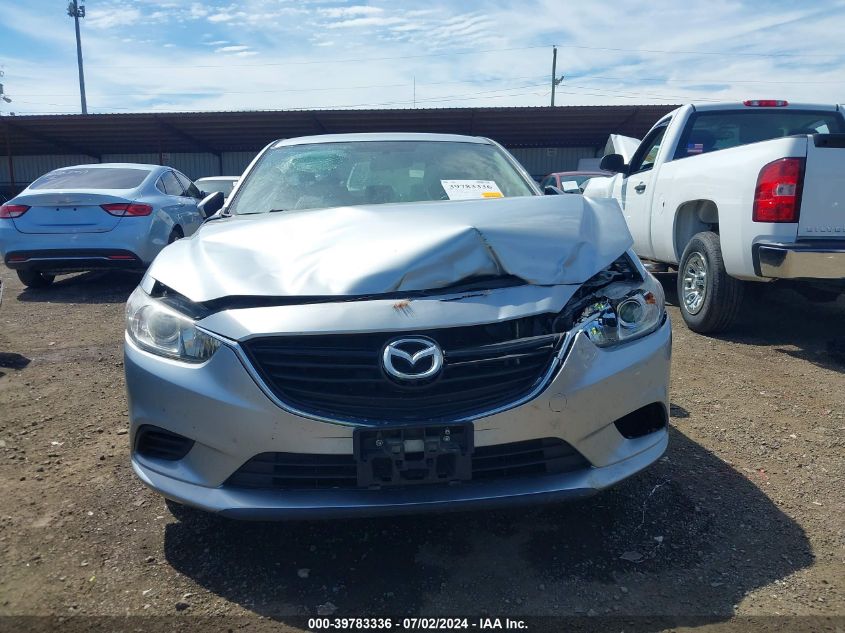 2016 Mazda Mazda6 I Sport VIN: JM1GJ1U51G1401472 Lot: 39783336