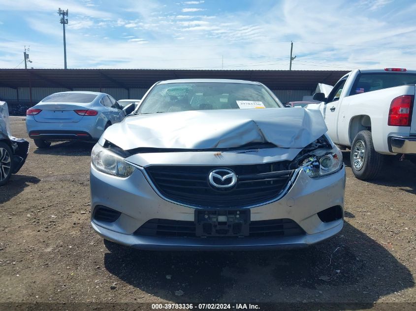 2016 Mazda Mazda6 I Sport VIN: JM1GJ1U51G1401472 Lot: 39783336