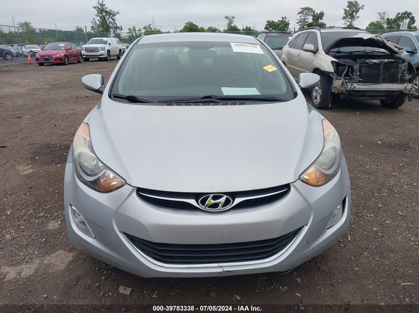 2012 Hyundai Elantra Gls VIN: 5NPDH4AE3CH092532 Lot: 39783338