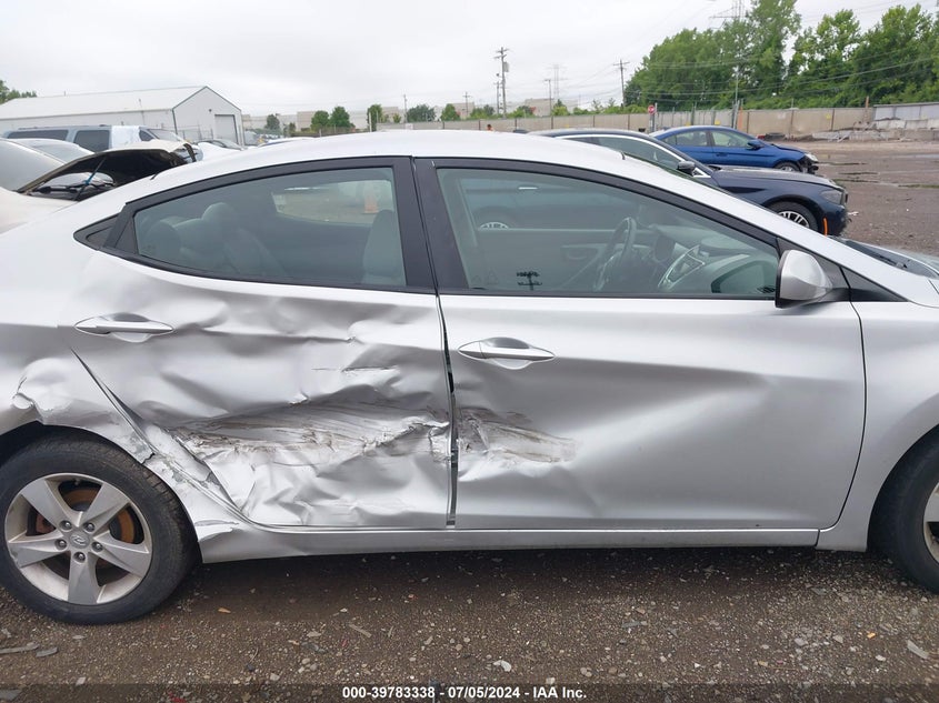 2012 Hyundai Elantra Gls VIN: 5NPDH4AE3CH092532 Lot: 39783338