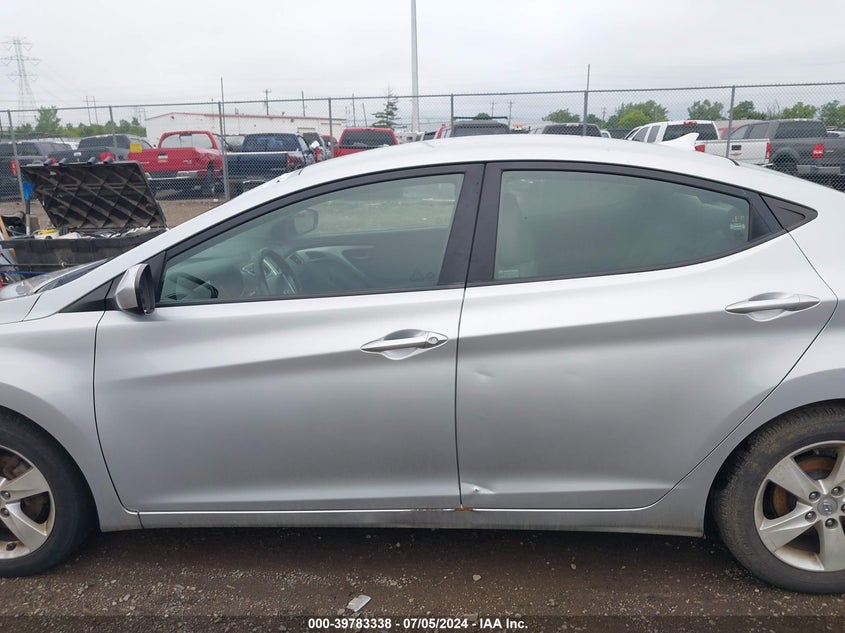 2012 Hyundai Elantra Gls VIN: 5NPDH4AE3CH092532 Lot: 39783338