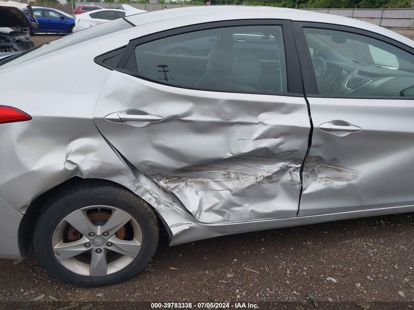 2012 Hyundai Elantra Gls VIN: 5NPDH4AE3CH092532 Lot: 39783338