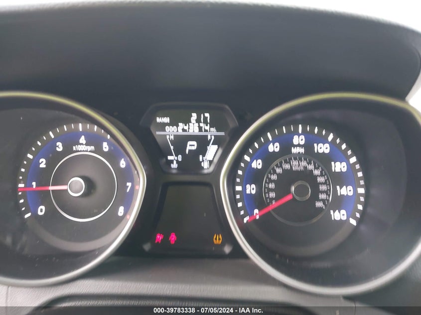 2012 Hyundai Elantra Gls VIN: 5NPDH4AE3CH092532 Lot: 39783338