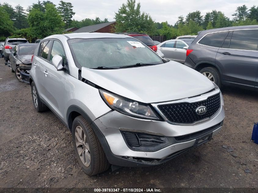 2015 Kia Sportage Lx VIN: KNDPB3AC5F7712250 Lot: 39783347