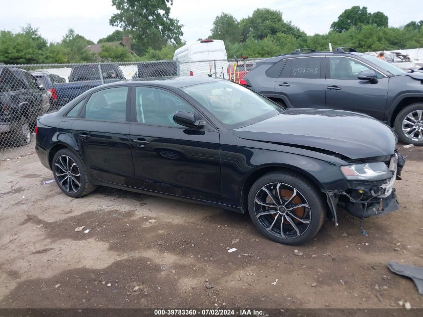 2011 Audi A4 2.0T Premium VIN: WAUAFAFL5BN021813 Lot: 39783360