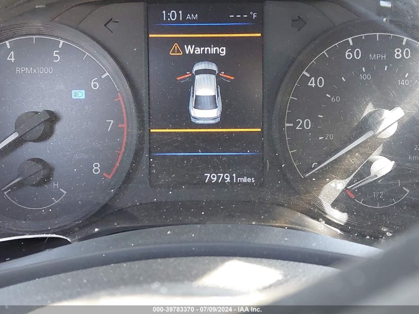 2022 Nissan Altima S Fwd VIN: 1N4BL4BV7NN336843 Lot: 39783370