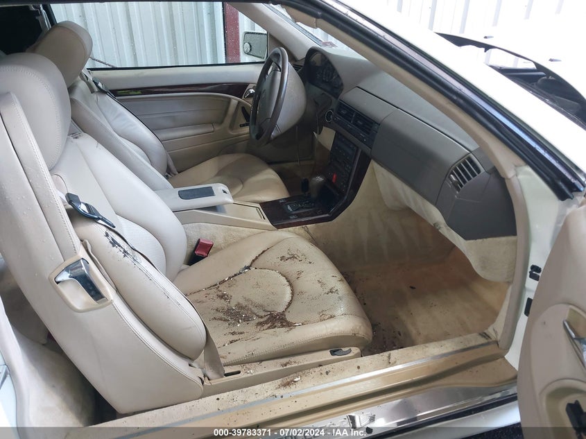 1997 Mercedes-Benz Sl 320 VIN: WDBFA63F5VF142714 Lot: 39783371