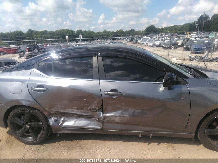 2022 Nissan Sentra Sr Xtronic Cvt VIN: 3N1AB8DV9NY213824 Lot: 39783373