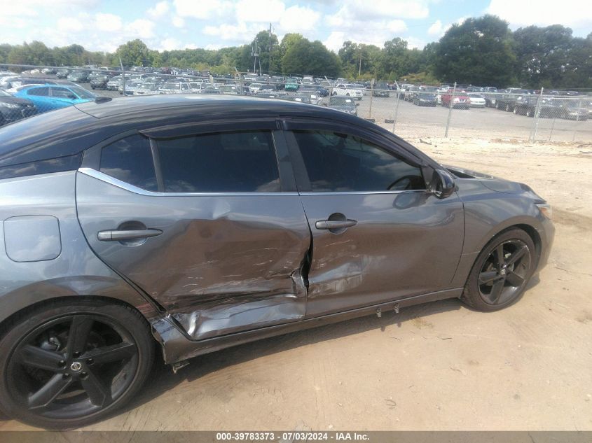 2022 Nissan Sentra Sr Xtronic Cvt VIN: 3N1AB8DV9NY213824 Lot: 39783373