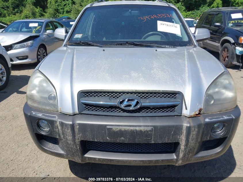 2006 Hyundai Tucson Gls/Limited VIN: KM8JN72D76U391367 Lot: 39783376
