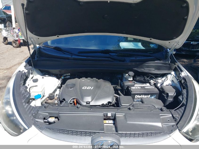 2014 Hyundai Tucson Se VIN: KM8JU3AGXEU869691 Lot: 39783384