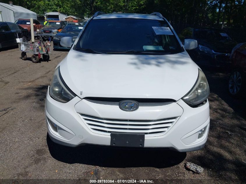 2014 Hyundai Tucson Se VIN: KM8JU3AGXEU869691 Lot: 39783384
