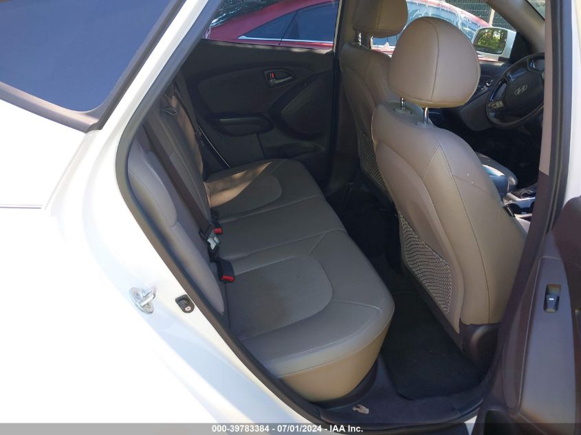 2014 Hyundai Tucson Se VIN: KM8JU3AGXEU869691 Lot: 39783384