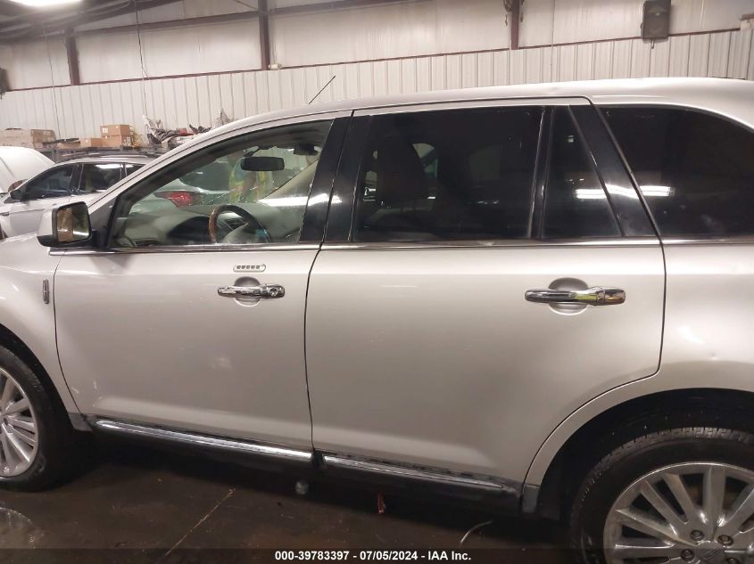 2011 Lincoln Mkx VIN: 2LMDJ6JK6BBJ16869 Lot: 39783397