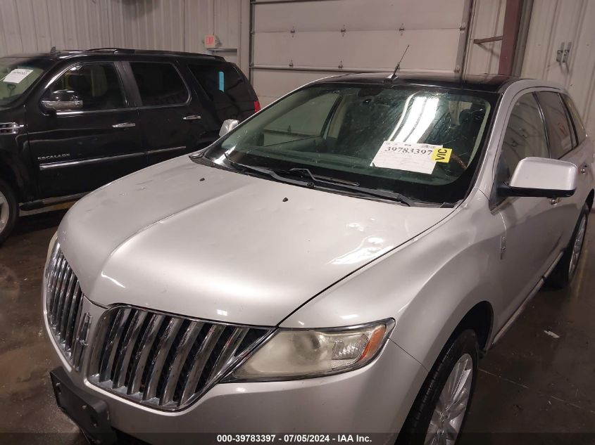 2011 Lincoln Mkx VIN: 2LMDJ6JK6BBJ16869 Lot: 39783397