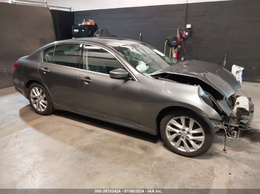 2011 Infiniti G37X VIN: JN1CV6AR8BM408985 Lot: 39783424