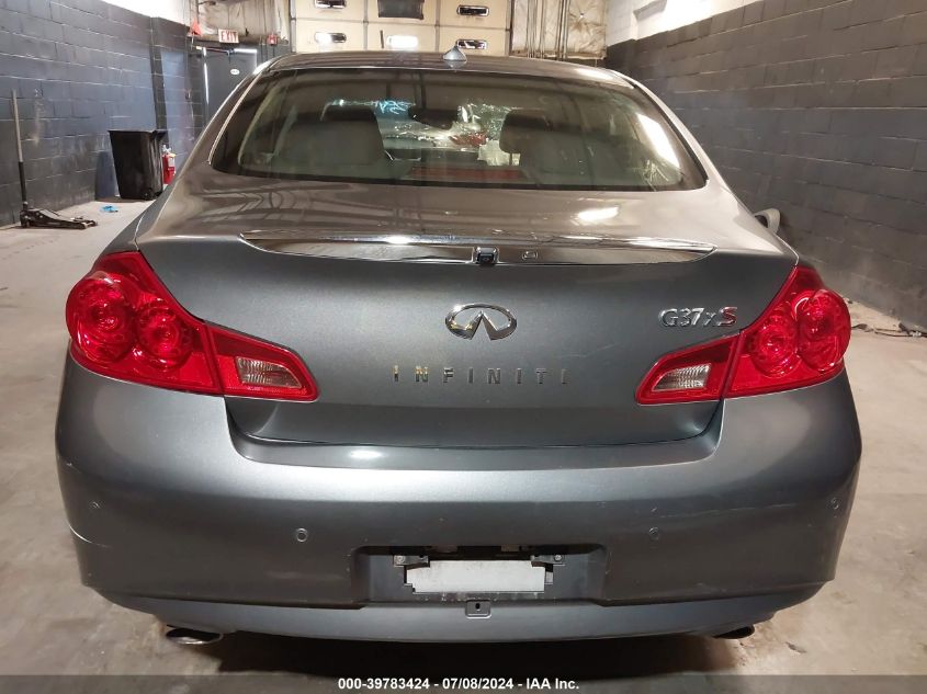 2011 Infiniti G37X VIN: JN1CV6AR8BM408985 Lot: 39783424