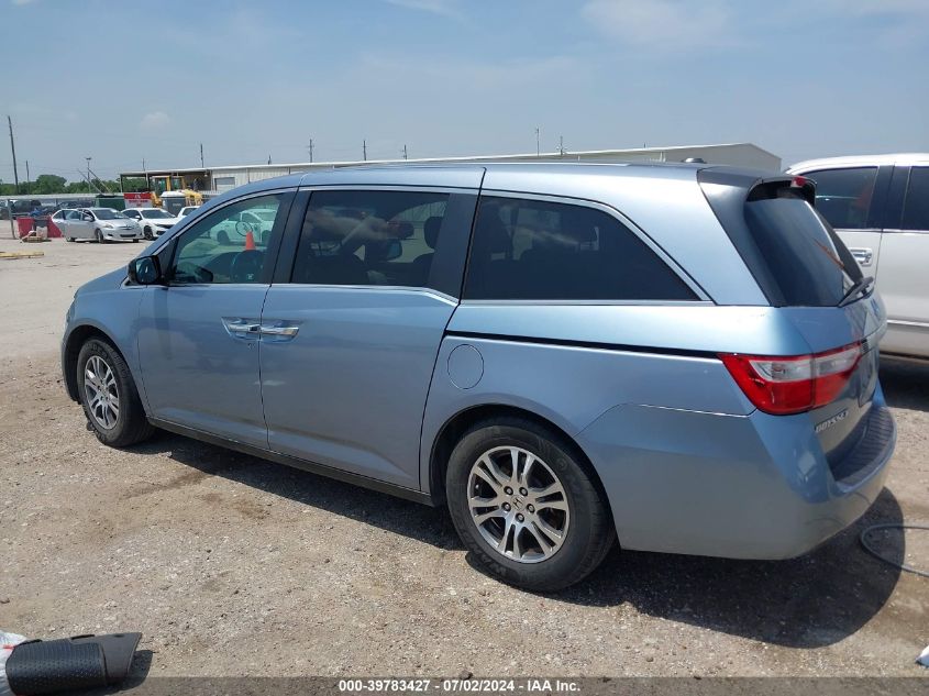 2012 Honda Odyssey Ex-L VIN: 5FNRL5H66CB130259 Lot: 39783427