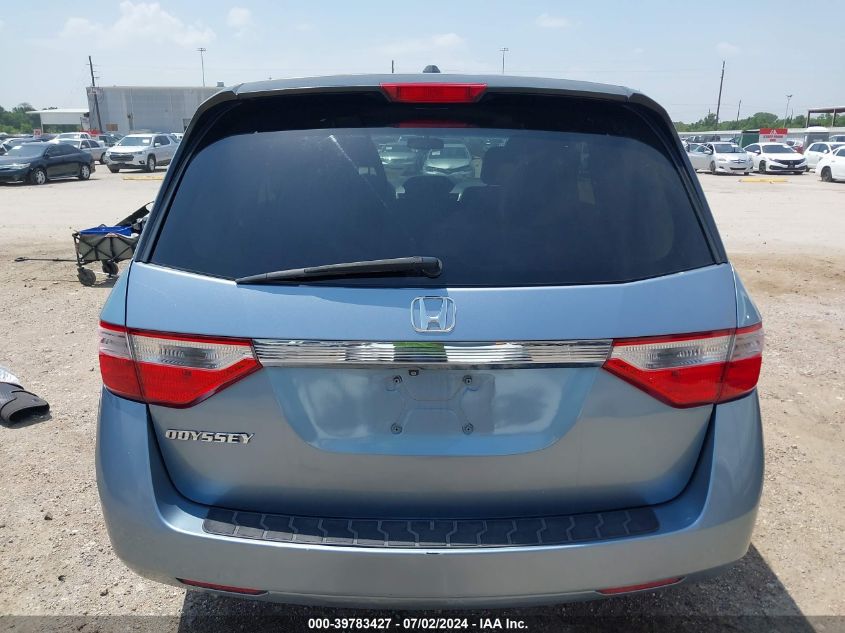 2012 Honda Odyssey Ex-L VIN: 5FNRL5H66CB130259 Lot: 39783427