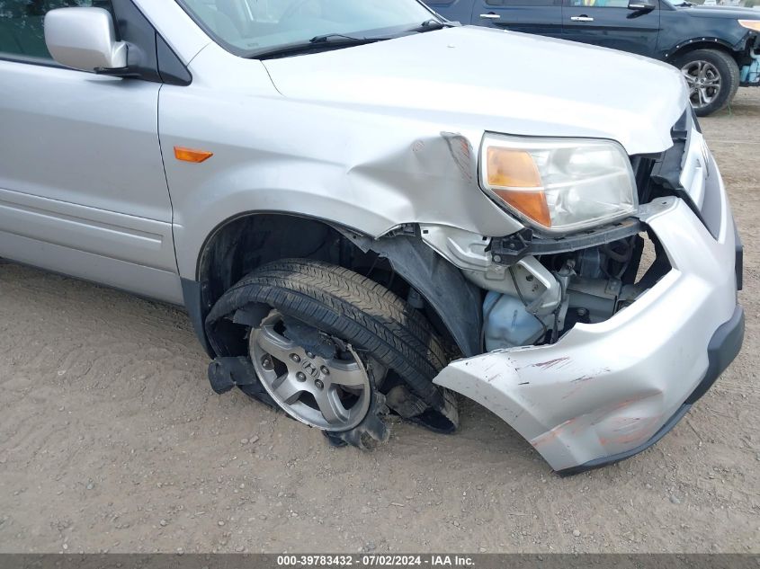 2007 Honda Pilot Ex VIN: 2HKYF18477H509773 Lot: 39783432