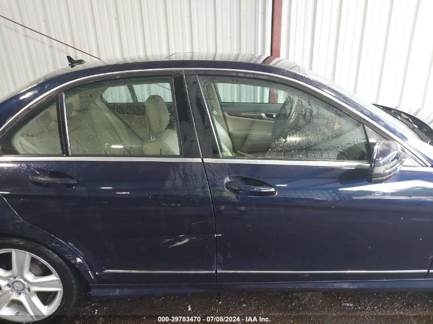 2010 Mercedes-Benz C 300 Luxury/Sport VIN: WDDGF5EB2AR092509 Lot: 39783470