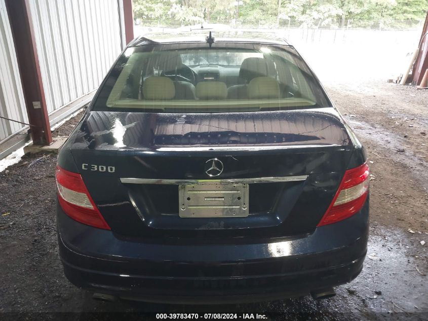 2010 Mercedes-Benz C 300 Luxury/Sport VIN: WDDGF5EB2AR092509 Lot: 39783470