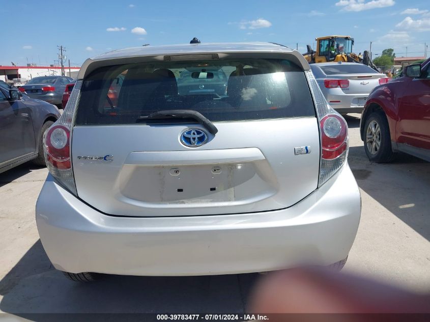 2012 Toyota Prius C Three VIN: JTDKDTB32C1024059 Lot: 39783477