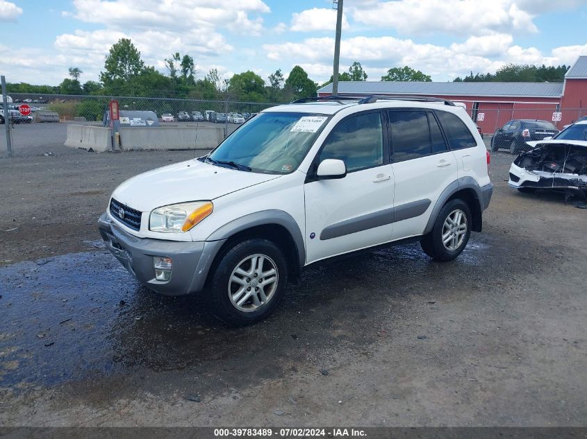 2001 Toyota Rav4 VIN: JTEHH20V610096698 Lot: 39783489